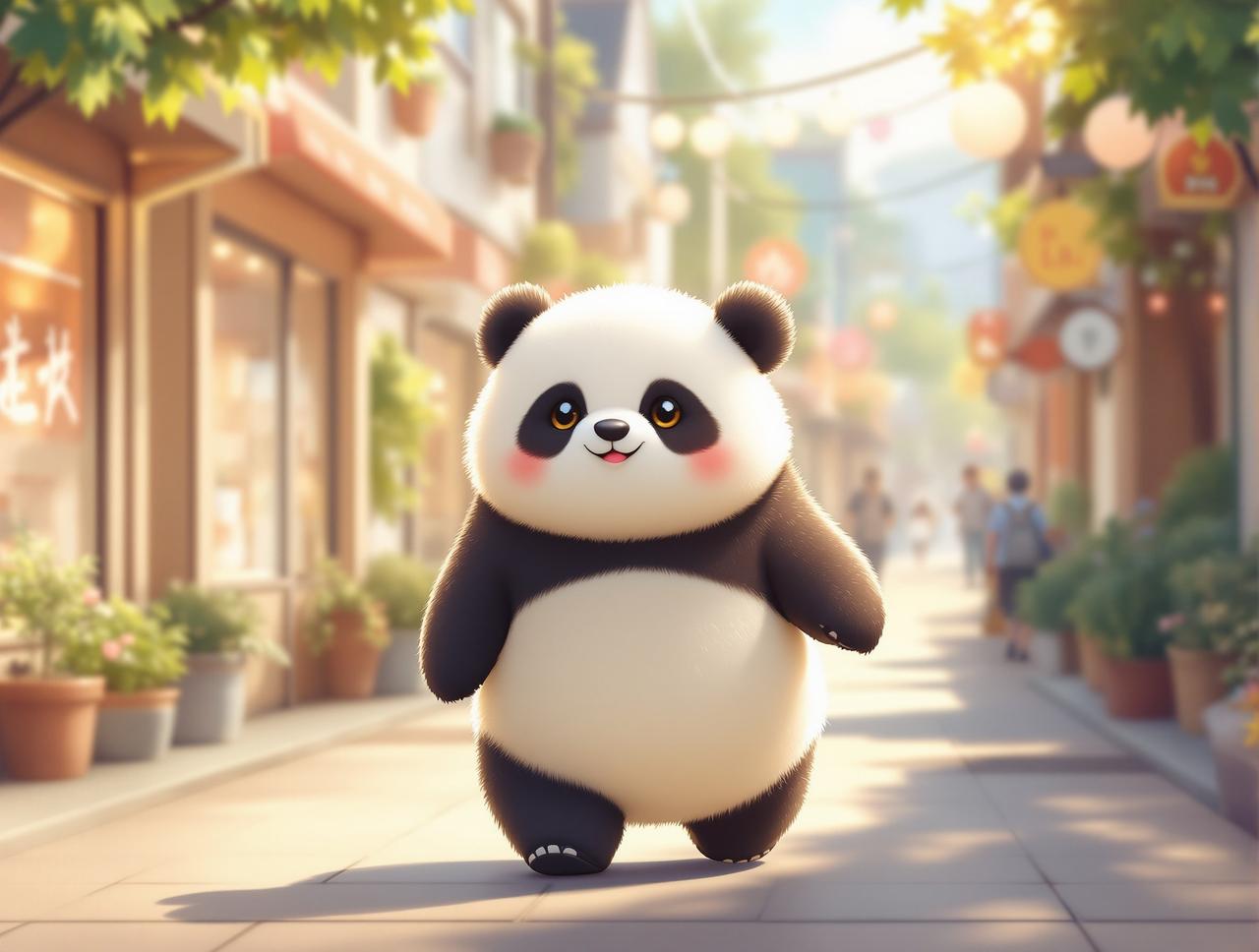 短剧网官方网站 - 熊猫小胖的日常 - 治愈日常